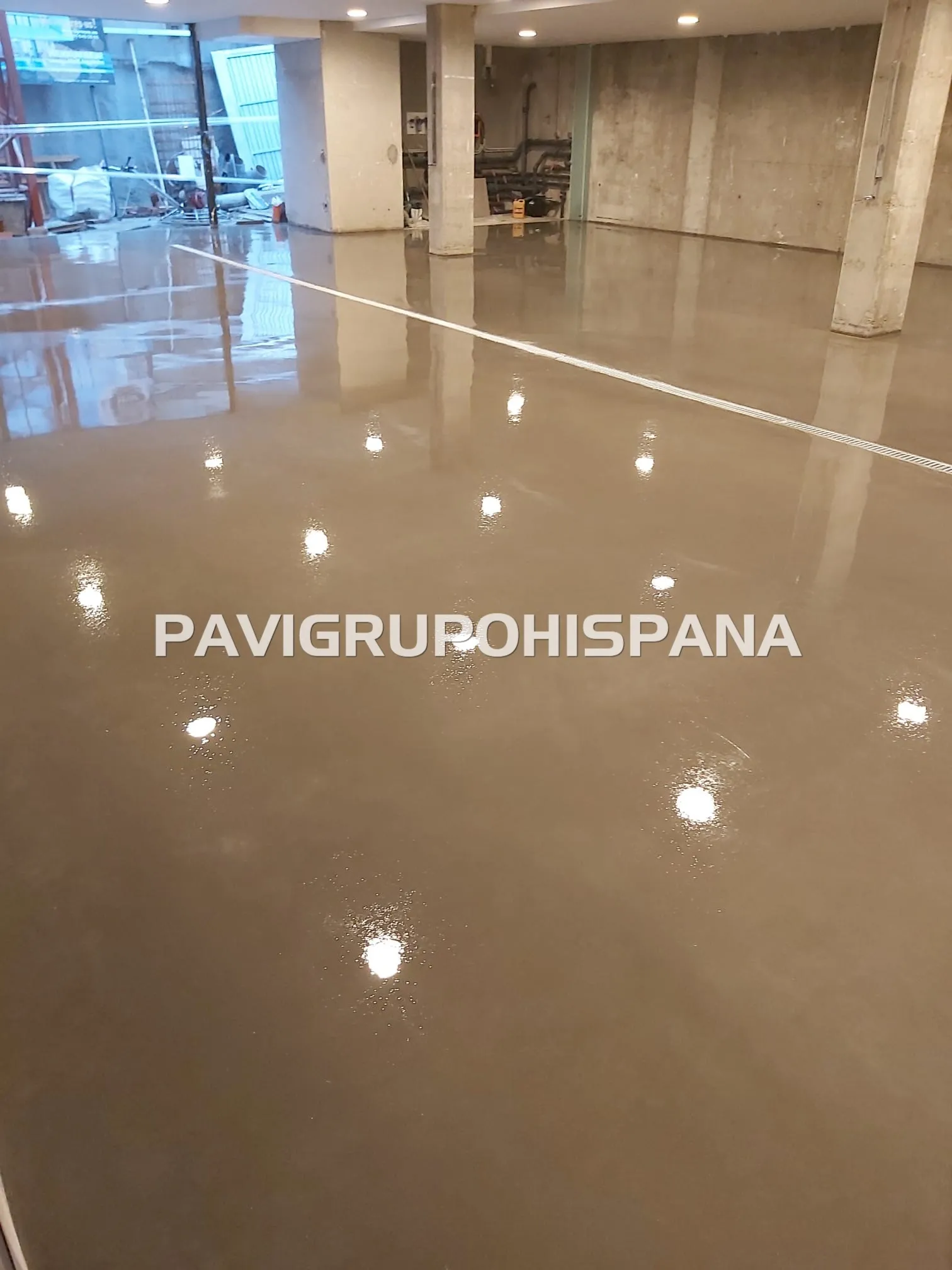 Hormigón pulido industrial alta resistencia