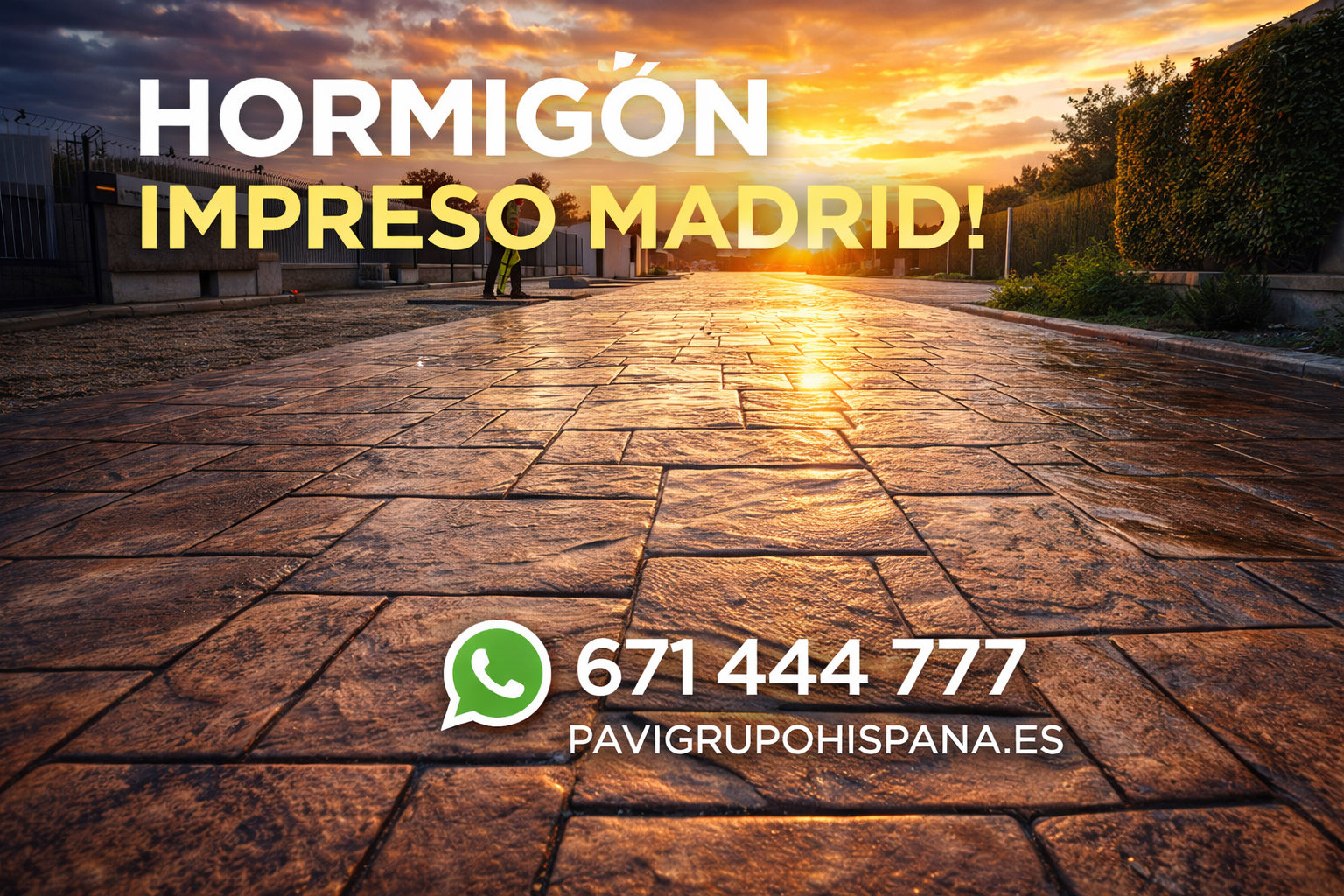 Hormigón Impreso Madrid