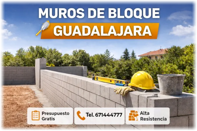 Muros de Bloque Guadalajara